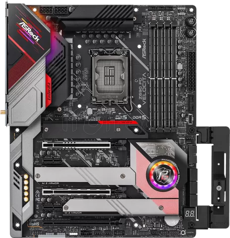 Carte M Re Asrock Z Phantom Gaming Velocita Ddr Intel Lga