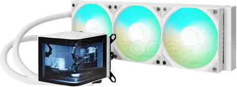 Photo de 399Kit Watercooling AIO Tryx Panorama RGB - 360mm (Blanc)