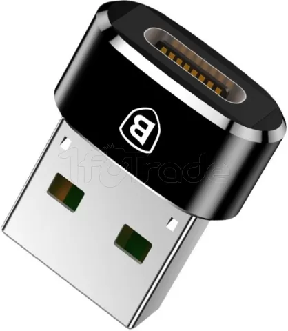 Photo de Adaptateur Baseus USB-C Vers USB-A (Noir)