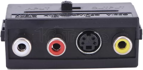 Photo de Adaptateur Péritel Nedis vers 3x RCA et S-VHS (Noir)