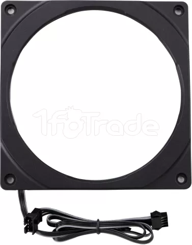 Photo de Adaptateur ventilateur RGB Phanteks Halos Frame 14cm (Noir)