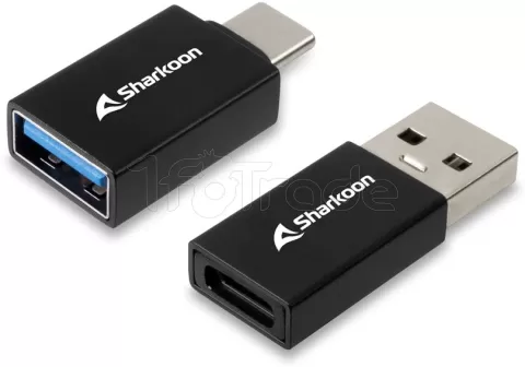 Photo de Adaptateurs USB 3.0 Sharkoon OfficePal (Noir)