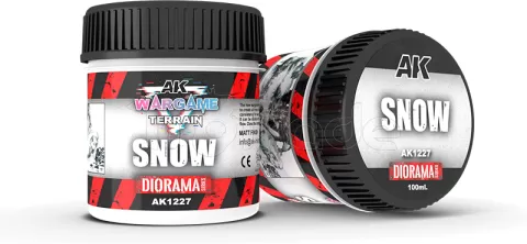 Photo de Ak Interactive Battle Grounds - Texture Snow (100 ml)