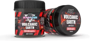 Photo de Ak Interactive Battle Grounds - Texture Volcanic Earth (100 ml)