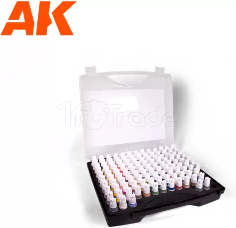 Photo de Ak Interactive Coffret de Peinture - 120 Couleurs pour Figurines