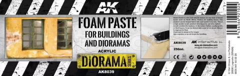 Photo de Ak Interactive Dioramas - Foam Texturizer & Sealer For Building and Dioramas (Base Acrylique)