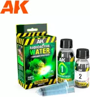 Photo de Ak Interactive Dioramas - Resine Eau Radioactive (Epoxy 2 Composants) (180 ml)