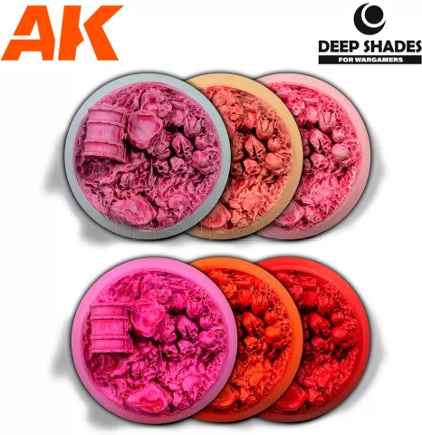 Photo de Ak Interactive Pot de Deep Shade - Carmine Dawn (30 ml)