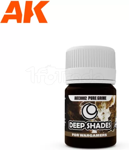 Photo de Ak Interactive Pot de Deep Shade - Pure Grime (30 ml)