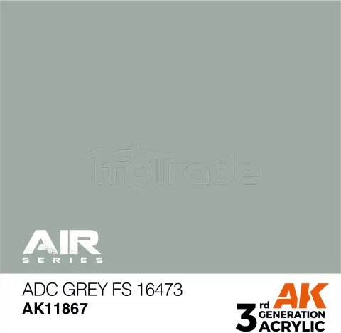 Photo de Ak Interactive  Pot de Peinture - Adc Grey Fs 16473