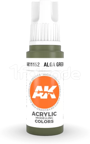 Photo de Ak Interactive  Pot de Peinture - Alga Green (17 ml)