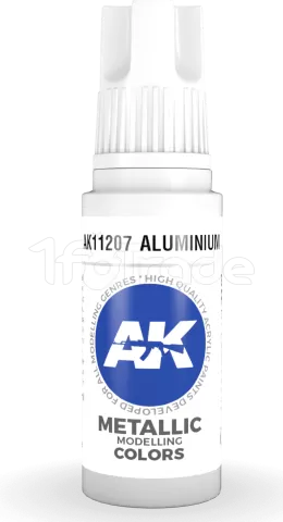 Photo de Ak Interactive  Pot de Peinture - Aluminium (17 ml)