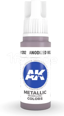 Photo de Ak Interactive  Pot de Peinture - Anodized Violet (17 ml)