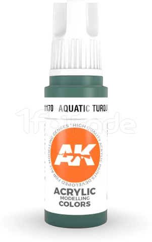 Photo de Ak Interactive  Pot de Peinture - Aquatic Turquoise (17 ml)