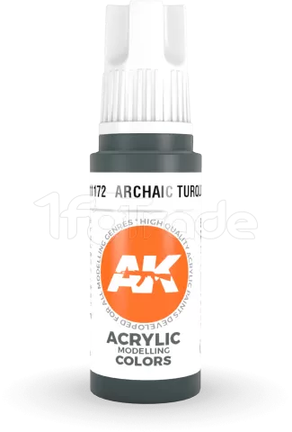 Photo de Ak Interactive  Pot de Peinture - Archaic Turquoise (17 ml)