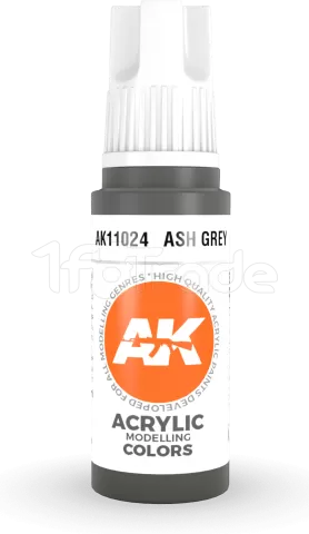 Photo de Ak Interactive  Pot de Peinture - Ash Grey (17 ml)