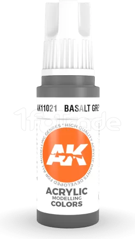 Photo de Ak Interactive  Pot de Peinture - Basalt Grey (17 ml)