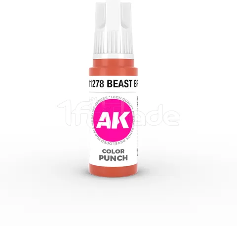 Photo de Ak Interactive  Pot de Peinture - Beast Brown (17 ml)