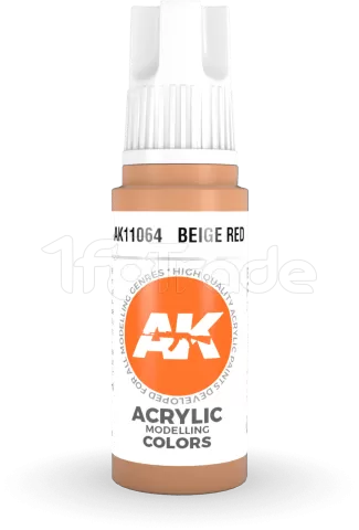 Photo de Ak Interactive  Pot de Peinture - Beige Red (17 ml)