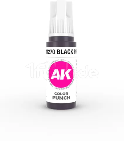 Photo de Ak Interactive  Pot de Peinture - Black Purple (17 ml)