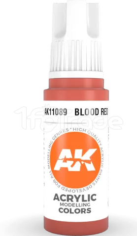 Photo de Ak Interactive  Pot de Peinture - Blood Red (17 ml)