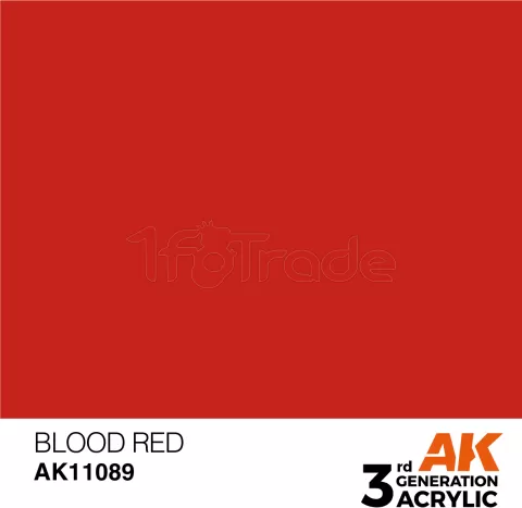 Photo de Ak Interactive  Pot de Peinture - Blood Red (17 ml)