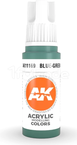 Photo de Ak Interactive  Pot de Peinture - Blue-Green (17 ml)