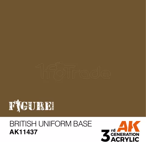 Photo de Ak Interactive  Pot de Peinture - British Uniform Base (17 ml)