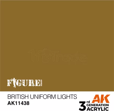 Photo de Ak Interactive  Pot de Peinture - British Uniform Lights (17 ml)