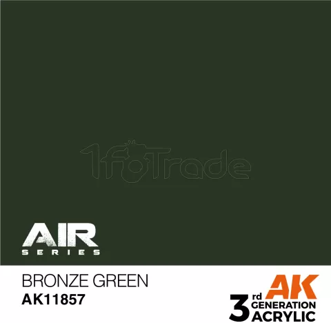 Photo de Ak Interactive  Pot de Peinture - Bronze Green