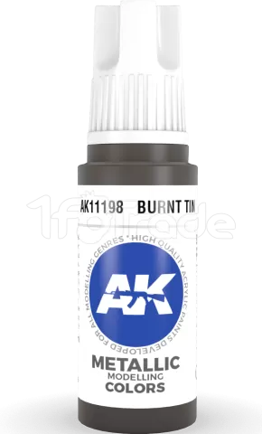 Photo de Ak Interactive  Pot de Peinture - Burnt Tin (17 ml)