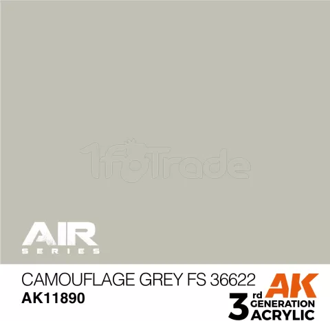 Photo de Ak Interactive  Pot de Peinture - Camouflage Grey Fs 36622