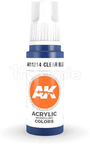 Photo de Ak Interactive  Pot de Peinture - Clear Blue (17 ml)