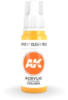 Photo de Ak Interactive  Pot de Peinture - Clear Yellow (17 ml)