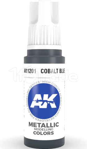 Photo de Ak Interactive  Pot de Peinture - Cobalt Blue (17 ml)