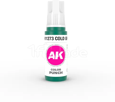 Photo de Ak Interactive  Pot de Peinture - Cold Green (17 ml)