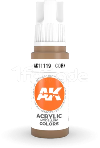 Photo de Ak Interactive  Pot de Peinture - Cork (17 ml)