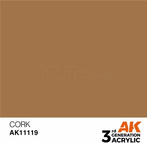 Photo de Ak Interactive  Pot de Peinture - Cork (17 ml)