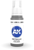 Photo de Ak Interactive  Pot de Peinture - Dark Aluminium (17 ml)