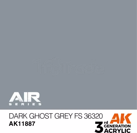 Photo de Ak Interactive  Pot de Peinture - Dark Ghost Grey Fs 36320