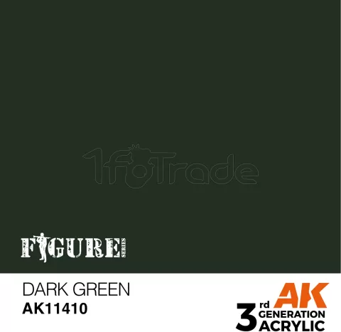 Photo de Ak Interactive  Pot de Peinture - Dark Green (17 ml)