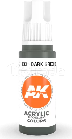 Photo de Ak Interactive  Pot de Peinture - Dark Green-Grey (17 ml)