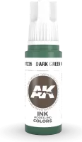 Photo de Ak Interactive  Pot de Peinture - Dark Green Ink (17 ml)