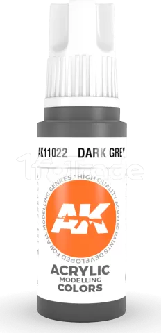 Photo de Ak Interactive  Pot de Peinture - Dark Grey (17 ml)