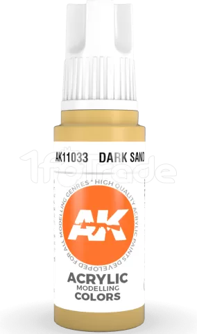 Photo de Ak Interactive  Pot de Peinture - Dark Sand (17 ml)