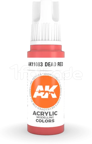 Photo de Ak Interactive  Pot de Peinture - Dead RED (17 ml)