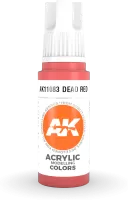 Photo de Ak Interactive  Pot de Peinture - Dead RED (17 ml)