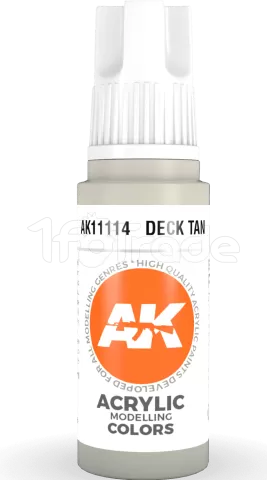 Photo de Ak Interactive  Pot de Peinture - Deck Tan (17 ml)