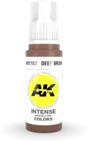 Photo de Ak Interactive  Pot de Peinture - Deep Brown (17 ml)