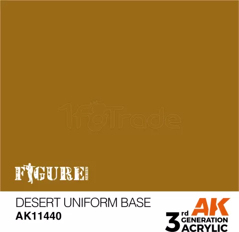 Photo de Ak Interactive  Pot de Peinture - Desert Uniform Base (17 ml)